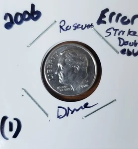 2006-D  Roosevelt Dime - very nice DDR, actual coin - Free shipping. - Picture 1 of 7