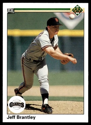 1990 Upper Deck Jeff Brantley San Francisco Giants #358 - Image 1 of 2
