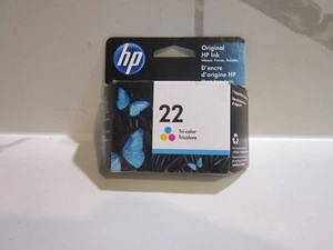 Encre HP originale 22 trois couleurs - Photo 1/2