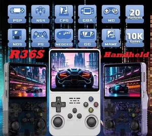 R36s Retro Handheld Videospiel Konsole-21000 Spiele 3Farben - Linux - 32GB+128GB - Bild 1 von 27