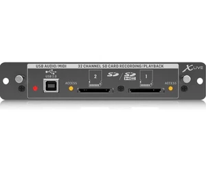 Behringer X-LIVE X32 Expansion Card for 32-channel SD/SDHC card and USB - Picture 1 of 3