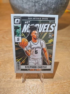 2024-25 Panini Donruss Stephon Castle #12 RC Rookie Net Marvels - Image 1 of 2