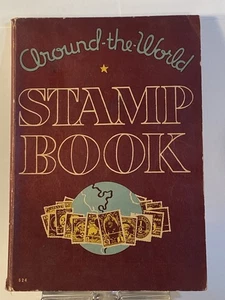 Libro de estampillas de la vuelta al mundo de 1935 con estampillas del mundo - Imagen 1 de 24