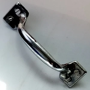 *Canister Drum Throne Handle Chrome Vintage Replacement Part Seat Stool USA 60s* - Picture 1 of 2