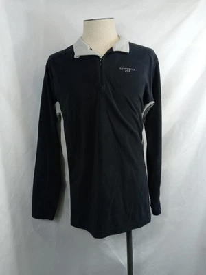 Columbia Men's Black Long Sleeve Polo Shirt Size XL Golf Gettysvue Cup Shirt - Image 1 of 4