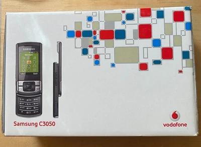 Samsung GT-C3050  Slider- Black (VODAFONE LOCKED) Mobile Phone-GENUINE BRAND NEW - Image 1 of 4