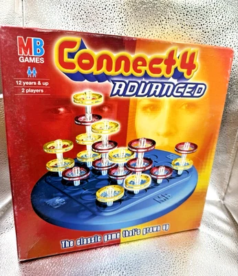 Connect 4 Advanced MB Games The Classic Game  Complete - Image 1 of 4