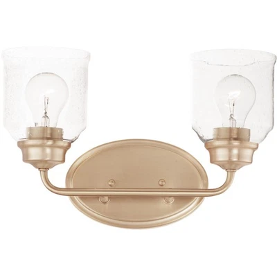 Maxim Lighting 12262CDHR Acadia Baño Tocador Luz Heritage Foto 1 de 4