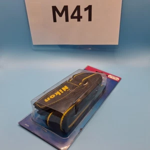 Genuine Nikon Neck Strap Black/Yellow Pin Stripe in Jessops Packaging. (refB) - Picture 1 of 4