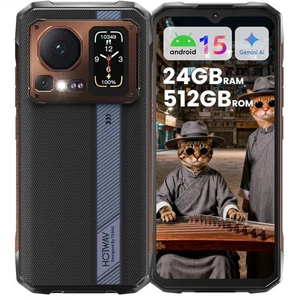 HOTWAV Cyber 16 Pro 4G Outdoor Smartphone 24GB + 512GB Dual SIM Android 15 Handy - Bild 1 von 8