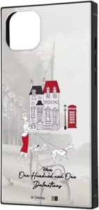 Ingrem iPhone 14 PLUS Case KAKU 101 Dalmatians IQ-DP38K3TB/DL1 from Japan - Picture 1 of 5