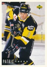 1995-96 Swedish Upper Deck #8 PATRIC ABERG - AIK