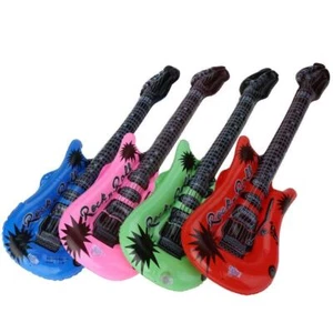 Aufblasbare Gitarre Rockstar Disco Festival Musik Ikone Kostüm Party Zubehör - Bild 1 von 1