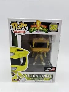 Funko POP! Television Power Rangers Yellow Ranger - Gold Vinyl Figure GameStop - Picture 1 of 9