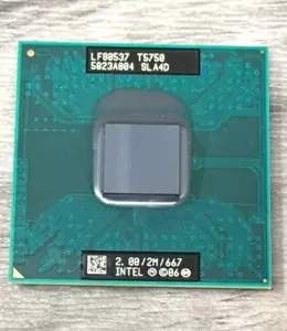 Intel Core 2 Duo T5750 2Ghz Processor Mobile CPU 2M Cache 667 MHz FSB Socket P - Picture 1 of 2