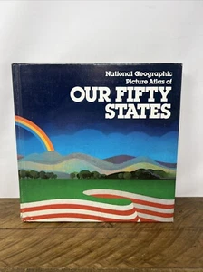 National Geographic Picture Atlas Of Our Fifty States 1978 Hardcover Large - Picture 1 of 13