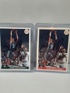 2 1991 Draft Pick - CHAD GALLAGHER - Autograph Rookie - CREIGHTON  $1.08 S&H Opt