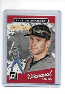 2017 DONRUSS Diamond Kings Artists Proof #1 PAUL GOLDSCHMIDT (D-backs) #03/10 - Picture 1 of 1