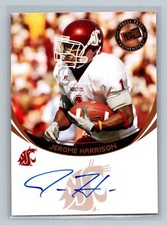 2006 Press Pass On Card Auto Jerome Harrison Cougars #NNO Browns