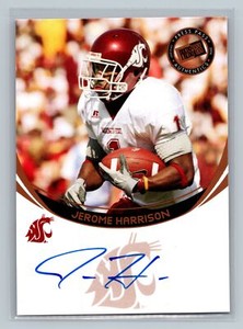 2006 Press Pass On Card Auto Jerome Harrison Cougars #NNO Browns