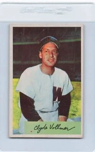 1954 Bowman #136 Clyde Vollmer Senators EX *DA1772 - Picture 1 of 1