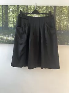 Skirt Knee Length 100% Silk Size 10 - Picture 1 of 7