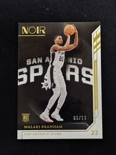 🥔Malaki Branham 2022-23 Panini Noir Association Edition Holo Gold Rookie Rc /10