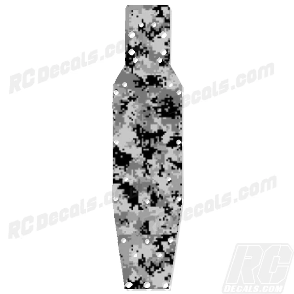 ProLine Pro MT - Thick Chassis Protector Graphics - Digi Camo White PRO6262-00 - Image 1 of 1