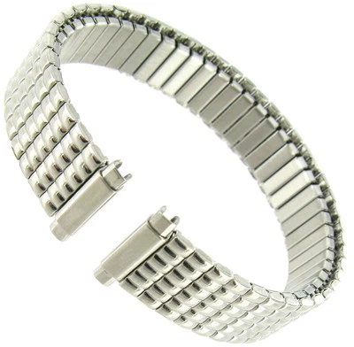 10-14mm Timex Expansion Ultra Flex Stainless Ladies Watch Band TX916282W LONG - Image 1 of 3