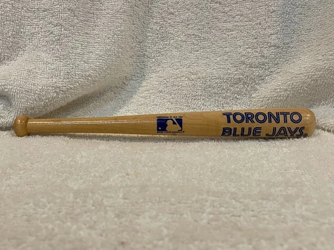 RARE 1989 Toronto Blue Jays 10 Inch Team Logo Mini Bat, VERY COOL, NMMT! Cover