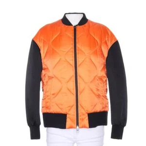 Übergangsjacke Neil Barrett Orange Schwarz S Neu - Bild 1 von 5