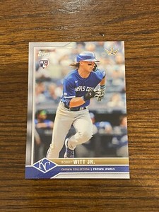 2022 Topps X Bobby Witt Jr. Crown Collection BOBBY WITT JR RC #7 Royals