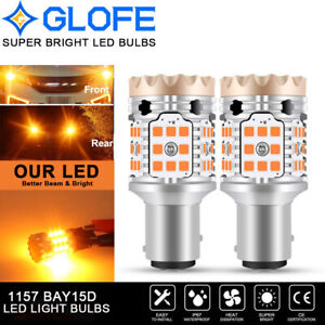 1157 Canbus LED Front Turn Signal Light Bulbs for Hyundai Sonata 2000-2019 GLOFE
