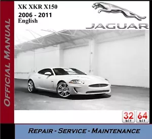 JAGUAR XK & XKR X150 2006 - 2011 MANUAL DE REPARACIÓN DE SERVICIO DE TALLER EN CD - Imagen 1 de 6