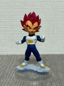 Gashapon Japan Bandai Dragon Ball Super RED Hair Vegeta Movie UG 9 Figure Rare - Picture 1 of 7