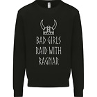 Bad Girls Raid Mit Ragnar Wikinger Walhalla Herren Sweatshirt Pulli