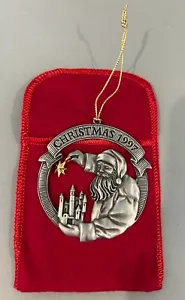 AVON 1997 COLLECTIBLE PEWTER CHRISTMAS ORNAMENT - Picture 1 of 4