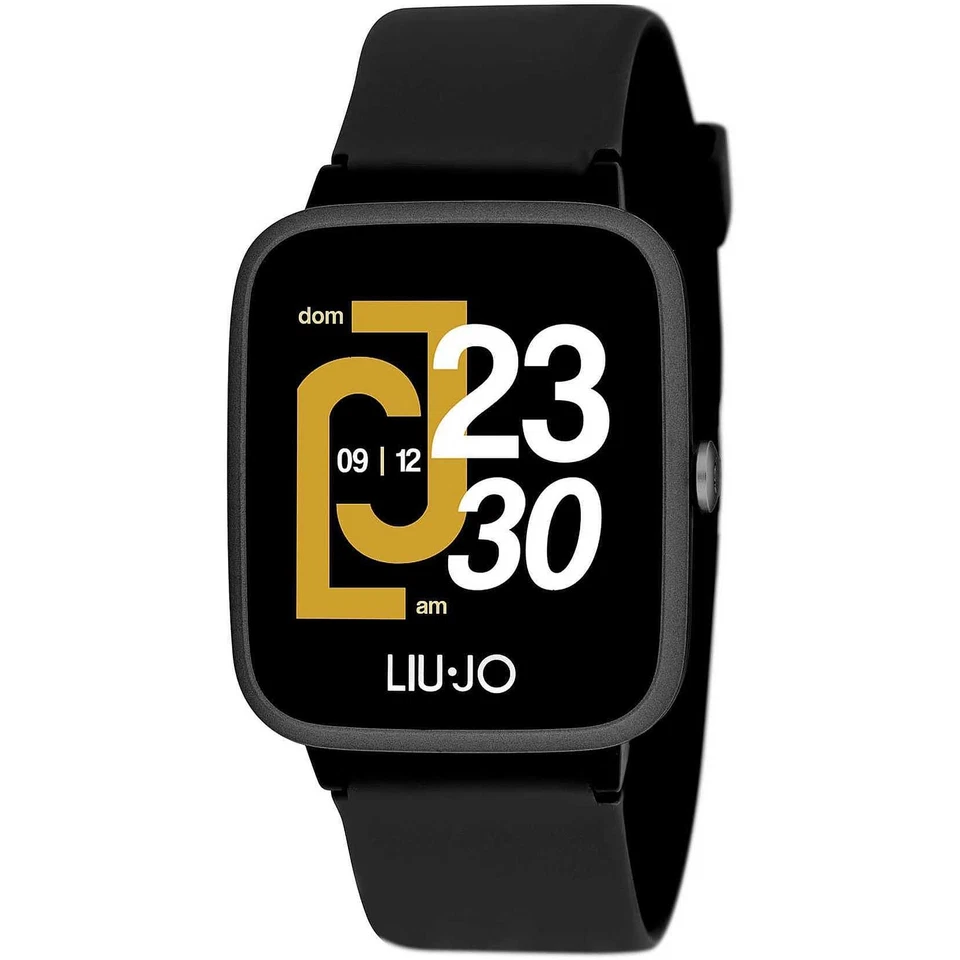 Smartwatch LIU JO LUXURY GO SWLJ045 Silicone Nero Touchscreen - Immagine 1 di 1