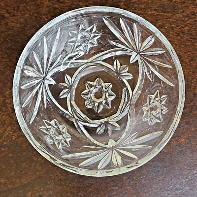 EAPC Tazón de Postre Borde Liso 4" Ancla Hocking Early American Prescut Foto 1 de 4