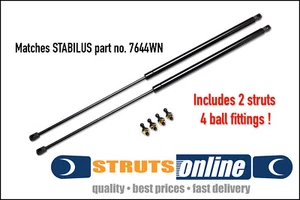2 x NEW Gas Struts suit Caravan Pop top 825mm x 290N Jayco Coromal match 7644WN - Picture 1 of 4