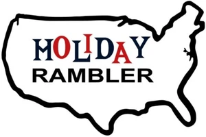 1 RV Trailer Camper Holiday Rambler Logo Decal Graphic -935-2 - Bild 1 von 1