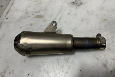 08-16 YAMAHA YZF R6 AKRAPOVIC  SLIP ON TITANIUM EXHAUST MUFFLER PIPE - Image 1 of 4