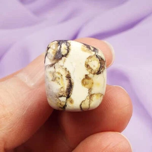 Rare Tiffany Stone tumble stone 7.7g SN38846 - Foto 1 di 4
