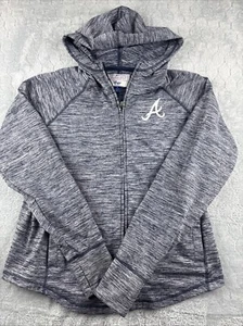 Atlanta Braves MLB Merchandise 4her Langarm Kapuzenjacke Damen XL - Bild 1 von 6