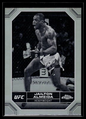 Jailton Almeida 2024 Topps Chrome UFC Negative Refractor Card #86 - Image 1 of 2