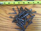 Vintage (50) Square Cut 1 1/2 inchStraight Nails w/ Square Heads Unused