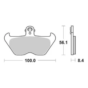 Pastiglie Freno Anteriore Brembo in Carbonio Mescola CC - 07BB2407 - Foto 1 di 1