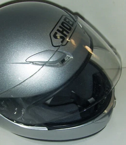 Shoei RF-1000 Helmet Dot Snell Approved Silver Small Locking Visor - Picture 1 of 8