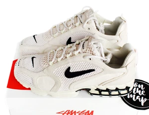 Nike X Stussy Air Zoom Spiridon Cage 2 Fossil Beige Reino Unido 9 10 11 EE. UU. CQ5486-200 Nuevo - Imagen 1 de 12