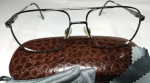 MARCHON NYC™ M-JONATHAN 2 – NATURAL METAL EYEGLASS FRAME – CHROME – 58/16 145 - Picture 1 of 10